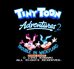 NES Games > Tiny Toon Adventures 2: Trouble in Wackyland :: Emu 